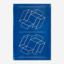Untitled by Josef Albers, c. 1971, lithograph, sold Jun 2023