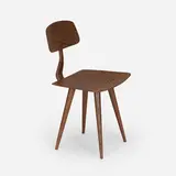 Prototype Hawk chair by Michael Boyd, 2013, hand carved wenge, sold Jun 2023