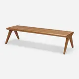 Arrowhead bench by Michael Boyd, 2012, mahogany, sold Jun 2023