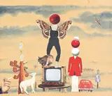 Ohne Titel. 1950er Jahre by Herbert Behrens-Hangeler, Collage auf Karton, sold Nov 2013