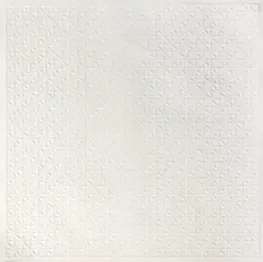 Ohne Titel by Jan Schoonhoven, 1971, Prägedruck auf Papier, sold Nov 2015
