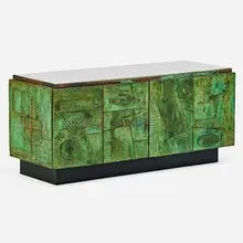 Unique Cabinet by Paul Evans, sold Sep 2017