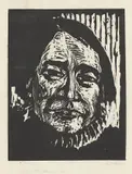 Anders Poulsen by Emil Nolde, 1906, Holzschnitt auf Bütten, sold Jun 2017