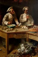 'What Another? - No eggs! No Risk!' by Maynard Brown, sold Jan 2015