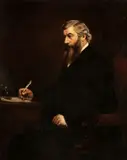 Portrait of George Ward Hunt, Chancellor of the Exchequer by English School 19th century, sold Jan 2015
