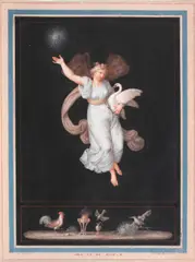 Ora I di Notte; Ora III di Giorno; Ora III di Notte; Ora V di Giorno; Ora V di Notte; Ora VI di Notte, a set of six by Michelangelo Maestri, watercolour and gouache on card, each, sold Jan 2015