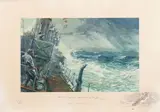 'Whoop!' and 'Blimey! What a life!' by 'Snaffles' Charlie Johnson Payne, Circa 1918 and 1940, both signed in pencil and with snaffle bits blindstamp, the latter further signed in watercolour to, sold Nov 2014