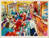 Buena Vista Bar by LeRoy Neiman, Serigraph, sold Feb 2026