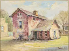 Guilbeau Slave Cabin by Rolla Sims Taylor, Oil on Board, offered Feb 2026