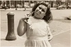 Untitled (Girl with Gun) by Helen Levitt, 1940, Silver Gelatin, sold Feb 2026