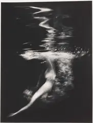 Wonders of Water: Model Unknown, New York, Harper's Bazaar by Lillian Bassman, 1959, Silver Gelatin, offered Feb 2026