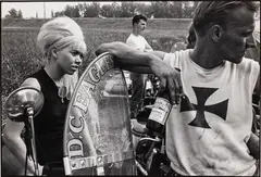 Untitled from The Bikeriders Series by Danny Lyon, c. 1965, Silver Gelatin, offered Feb 2026