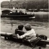 By the Seine, Paris by Louis Stettner, 1951, Silver Gelatin, sold Feb 2026