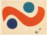 Skybird by Alexander Calder, Lithograph, sold Feb 2026