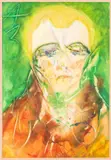 Self Portrait by Anatoly Timofeivich Zverev, Watercolor on Paper, sold Feb 2026