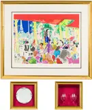 Chez Francis by LeRoy Neiman, 1997, Serigraph, sold Feb 2026