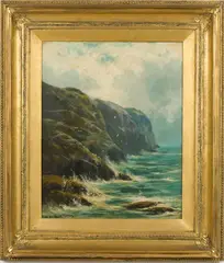 On the Coast of Mull by Henry Hadfield Cubley, Oil on Canvas, sold Feb 2026