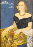 Portrait of a Woman by D. Spyer, Oil on Board, sold Feb 2026