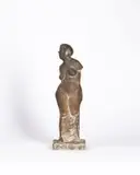 Sich abwendende Aphrodite III by Waldemar Otto, 1988, Bronze. Höhe: 45,5 cm (17 ⅞ in.), sold Aug 2026