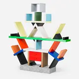 Carlton Bookcase by Ettore Sottsass, Italy, sold Sep 2017