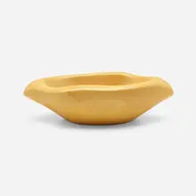 Bowl by Alexandre Noll, c. 1950, sycamore, sold Jun 2023
