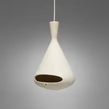 Birdhouse, model 21L by Malcolm Leland, c. 1961, glazed earthenware, sold Jun 2023
