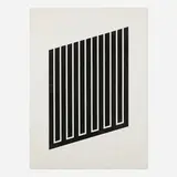 Untitled by Donald Judd, 1978-79, aquatint, sold Jun 2023