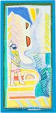 Watermelon Man by Larry Connatser, 1993, Acrylic on Wood Board, sold Jun 2026