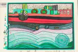 Rainy Day on Waves of Love by Friedensreich Hundertwasser, 1971, Screenprint in Colors, offered Jun 2026