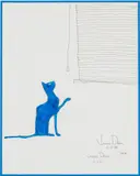 Pete the Cat by James Dean, 2001, Ink on Paper, sold Jun 2026