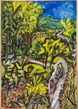 Untitled by Larry Connatser, Gouache on Cardboard, sold Jun 2026