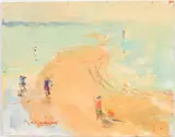 Low Tide by Mary Giammarino, Oil on Board, sold Jun 2026