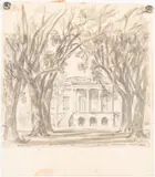 Hermitage by Christopher Murphy Jr., Pencil on Paper, sold Jun 2026