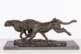 Cheetahs by William Timym, Bronze Resin, sold Jun 2026