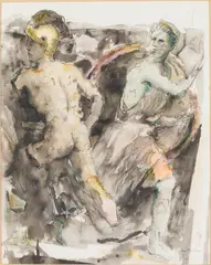 Metope I by Walter Greer, Watercolor, sold Jun 2026