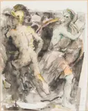 Metope I by Walter Greer, Watercolor, sold Jun 2026