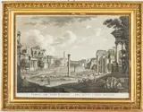Veduta del Foro Romano by Francesco Morelli, 1796, Etching on Paper, sold Jun 2026