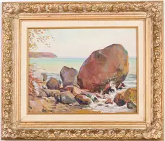 Rocky Shore by Christopher P. H. Murphy, Oil on Board, sold Jun 2026