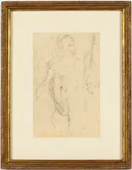 Figure Studies by Paul Goadby Stone, Pencil on Paper, sold Feb 2026