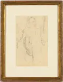 Figure Studies by Paul Goadby Stone, Pencil on Paper, sold Feb 2026