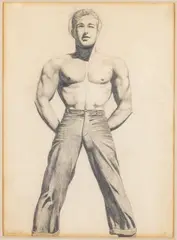 Sailor by Paul Cadmus, Graphite on Paper, sold Feb 2026