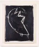 Untitled (BOT 7) by Jeff Gompertz, 1983, Oil and Wax on Paper, sold Feb 2026