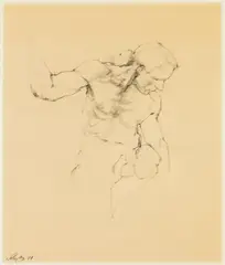 Figure Study by Suzy Schultz, Pencil on Paper, sold Feb 2026