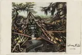 Abstract Landscape by Isaac McCaslin, 2012, Pastel on Paper, sold Feb 2026