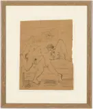 Erotic Sketch by Pavel Tchelitchew, 1929, Pencil on Paper, sold Feb 2026