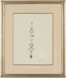 Letter Abstract by John Perreault, Mixed Media, sold Feb 2026