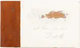 Untitled, And Then She Said Fuck Off by Jason Hackenwerth, 2004, Mixed Media, sold Feb 2026