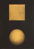 Ohne Titel by Marco Tirelli, 1991, Mischtechnik auf Papier auf Leinwand, sold Dec 2012