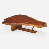 Fine Coffee Table by George Nakashima and Mira Nakashima, sold Sep 2017