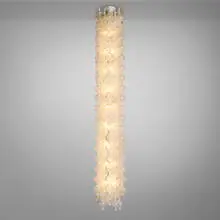 Large Tulipan chandelier by J.T. Kalmar, c. 1960, hand-blown glass, enameled brass, sold Jun 2023